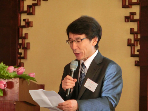 浙江大學(xué)薛其坤副校長發(fā)表致辭